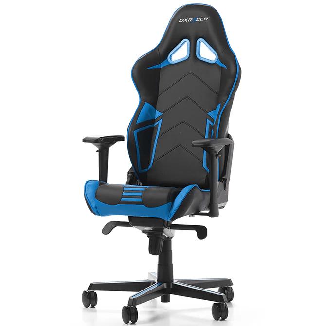 DXRacer Racing Pro Gaming Chair - Black/Blue - كرسي
